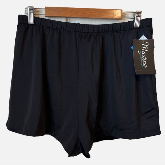 Maxine of Hollywood Jogger Short Swimming Shorts Women's Size 16 NWT - Picture 9 of 9